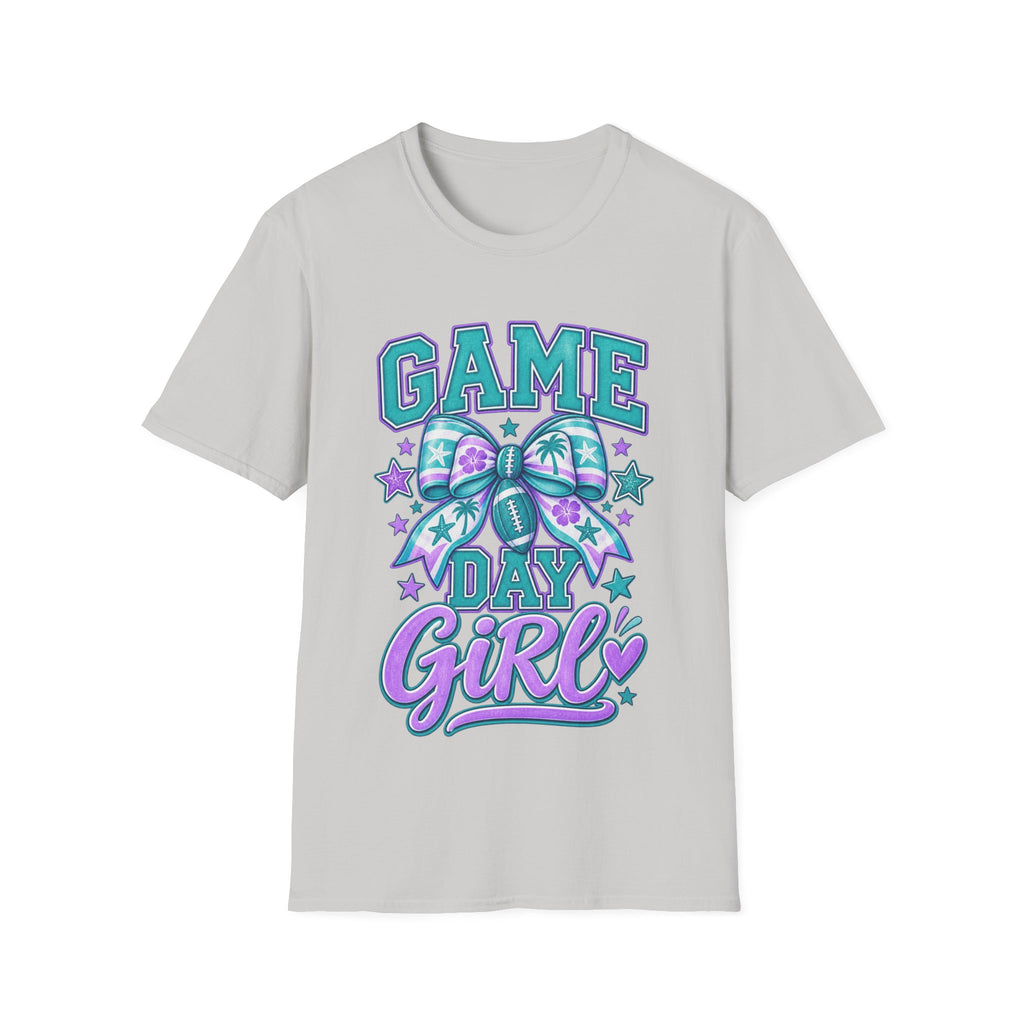 Game Day Girl T-Shirt – Cheer Bow Football Spirit Tee