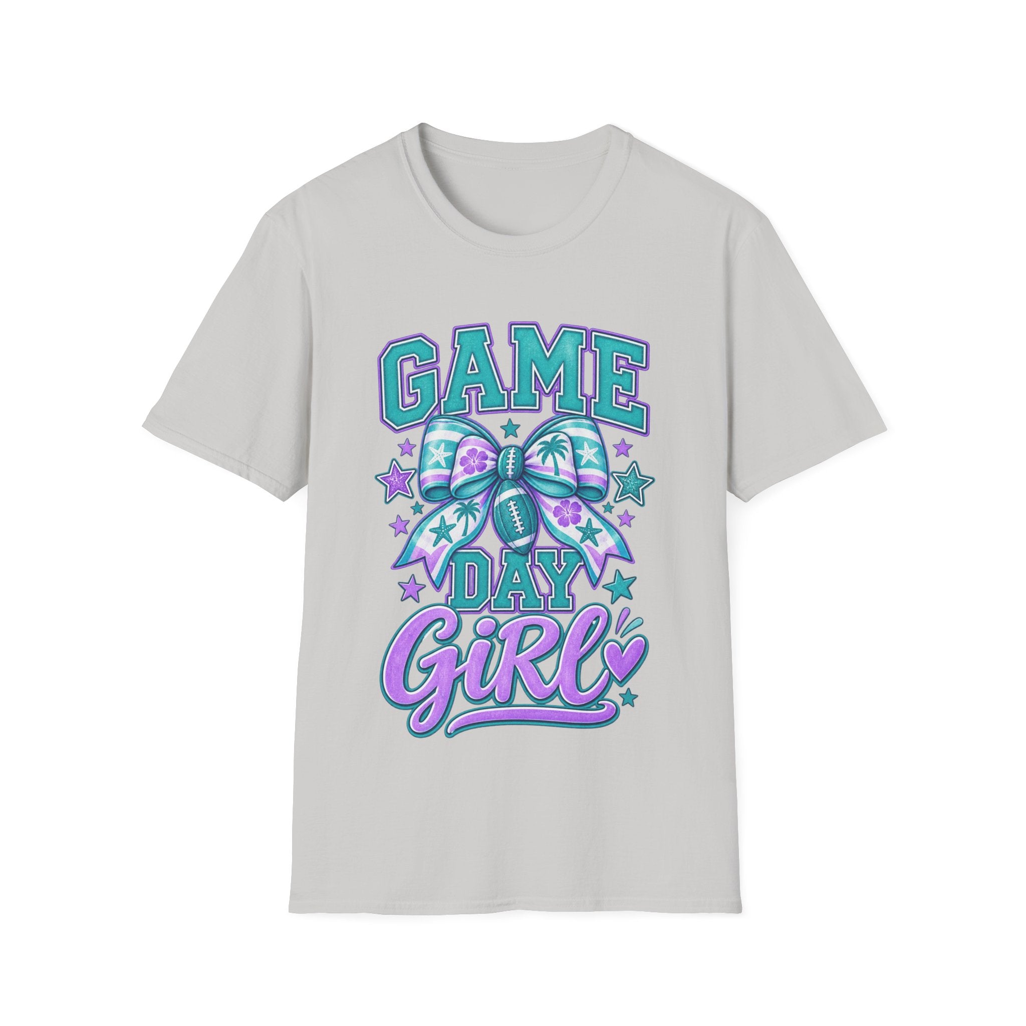 Game Day Girl T-Shirt – Cheer Bow Football Spirit Tee