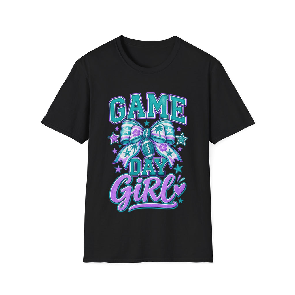 Game Day Girl T-Shirt – Cheer Bow Football Spirit Tee