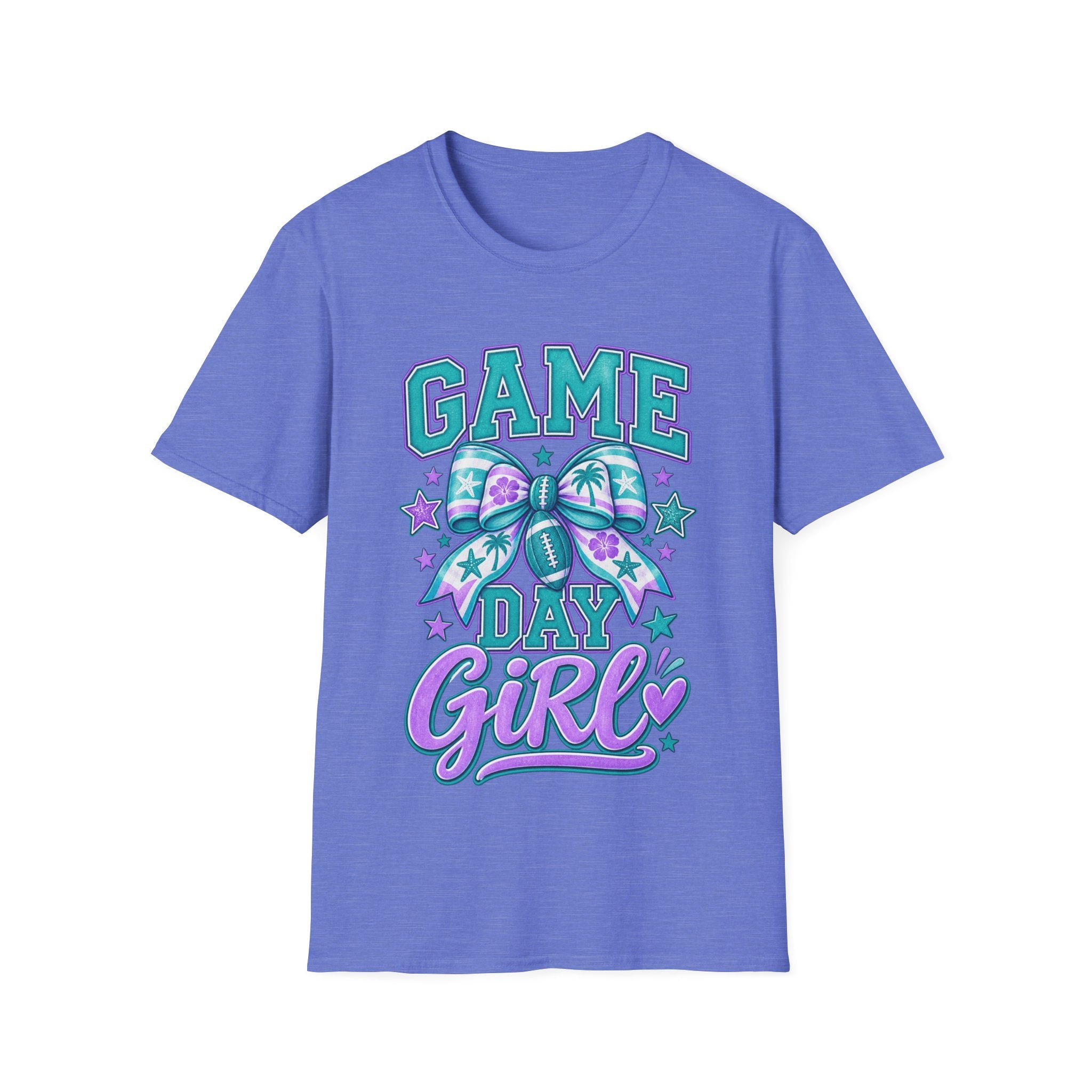 Game Day Girl T-Shirt – Cheer Bow Football Spirit Tee