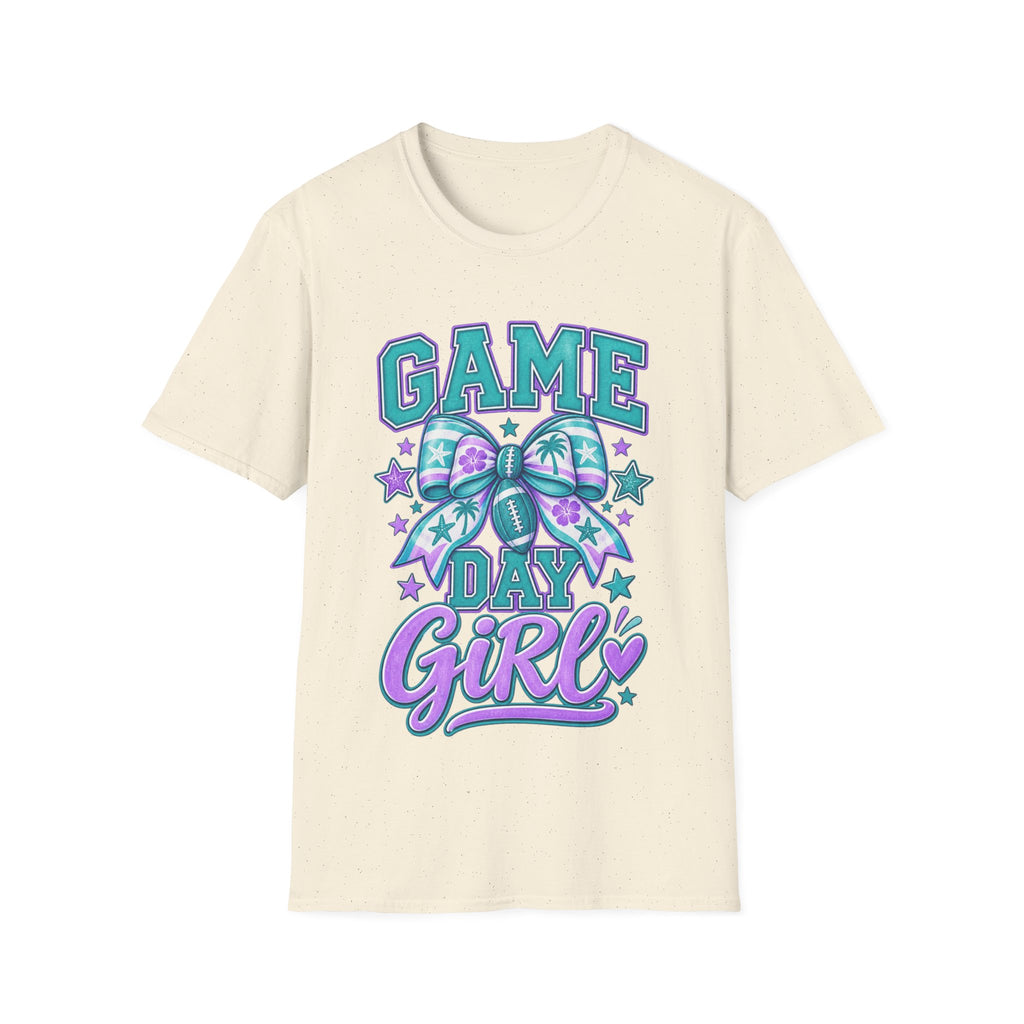 Game Day Girl T-Shirt – Cheer Bow Football Spirit Tee