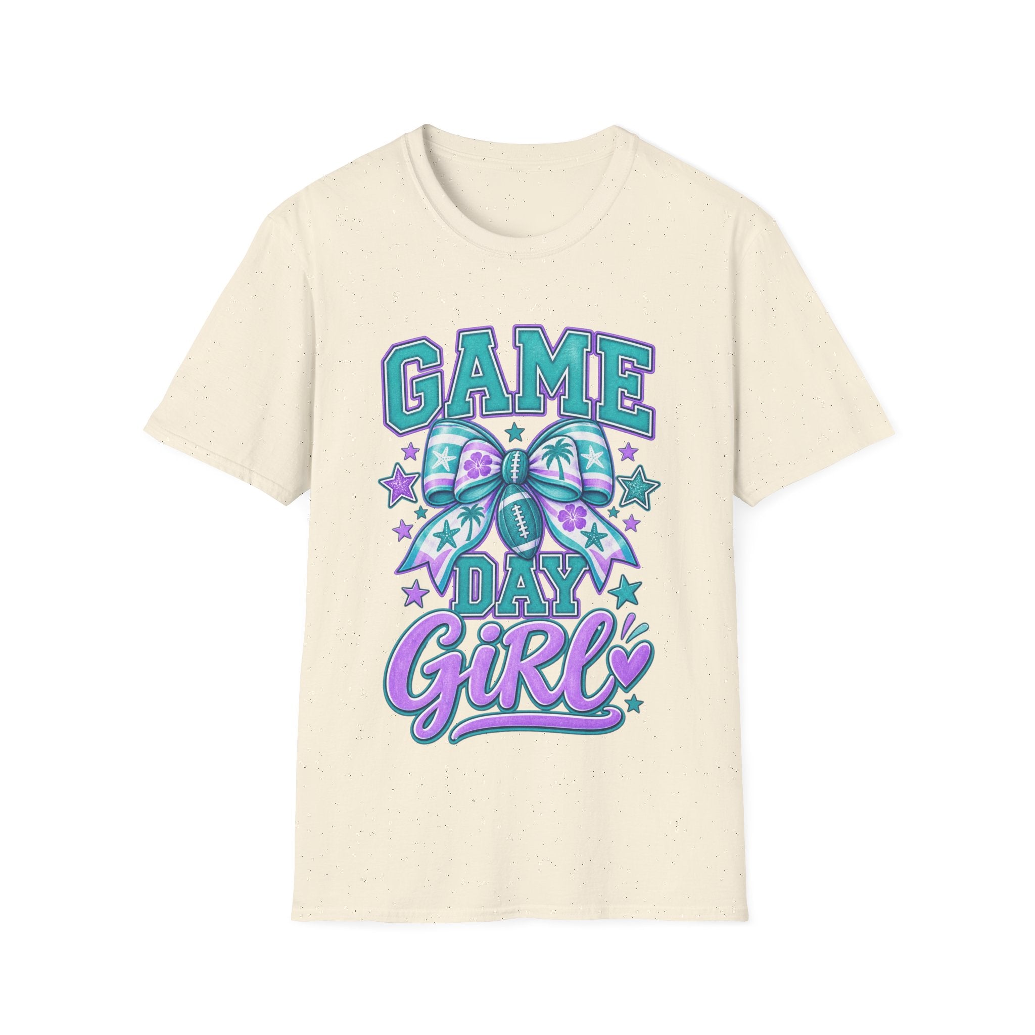 Game Day Girl T-Shirt – Cheer Bow Football Spirit Tee