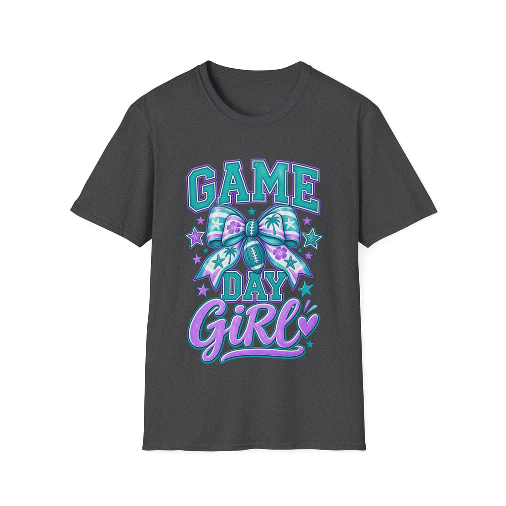 Game Day Girl T-Shirt – Cheer Bow Football Spirit Tee