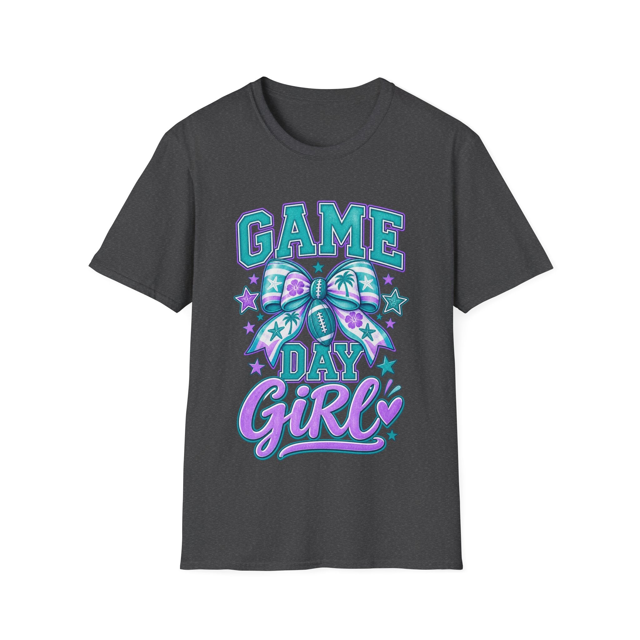 Game Day Girl T-Shirt – Cheer Bow Football Spirit Tee