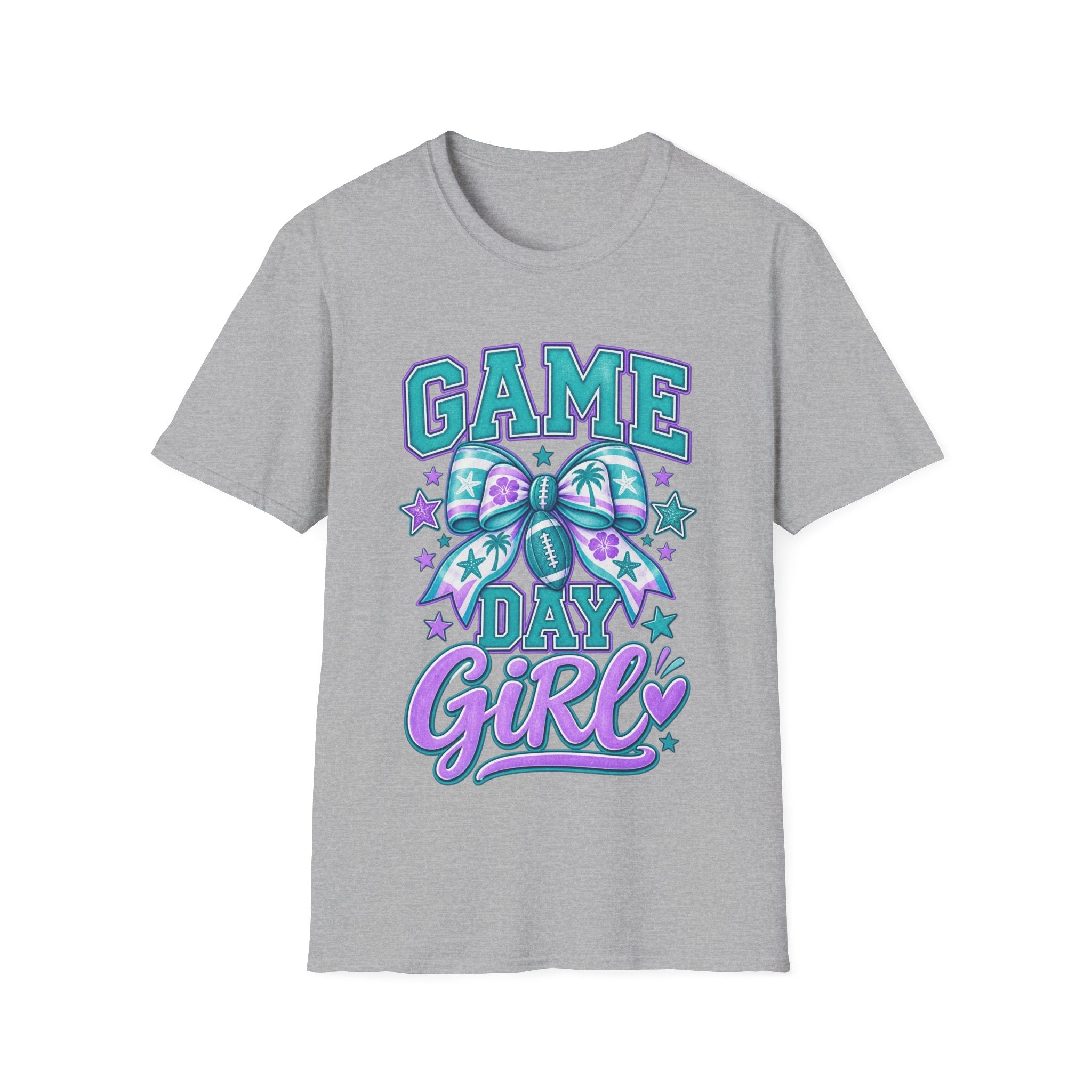 Game Day Girl T-Shirt – Cheer Bow Football Spirit Tee