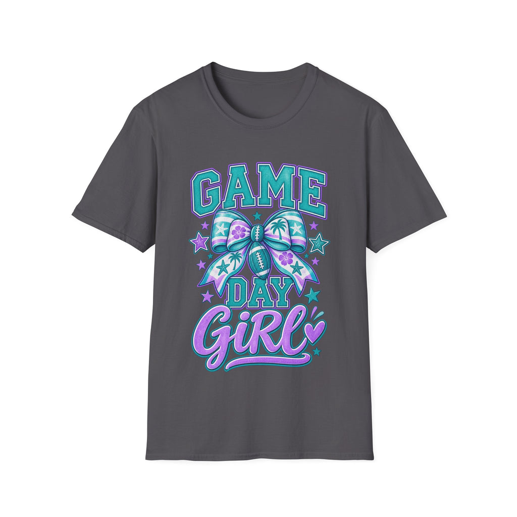 Game Day Girl T-Shirt – Cheer Bow Football Spirit Tee