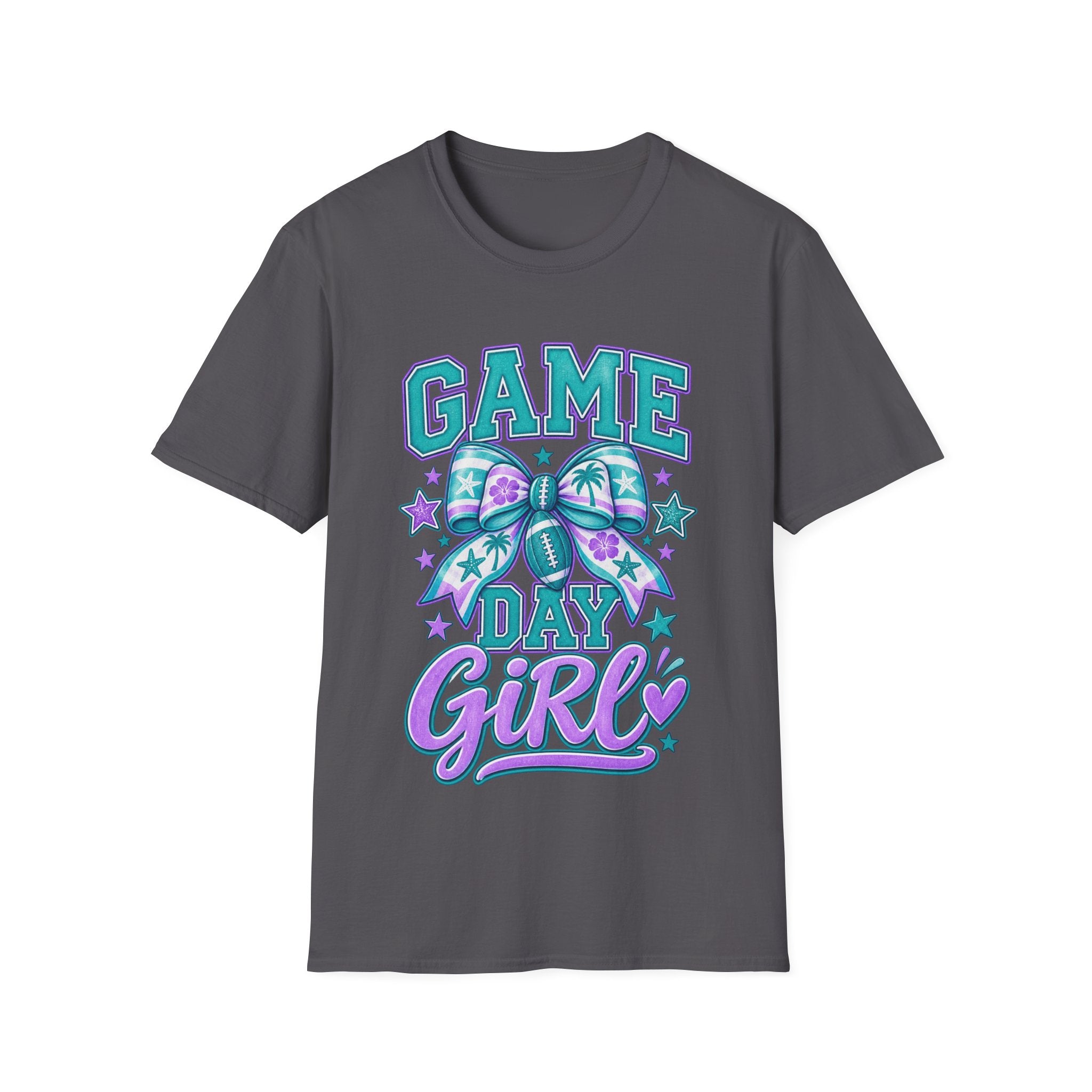 Game Day Girl T-Shirt – Cheer Bow Football Spirit Tee